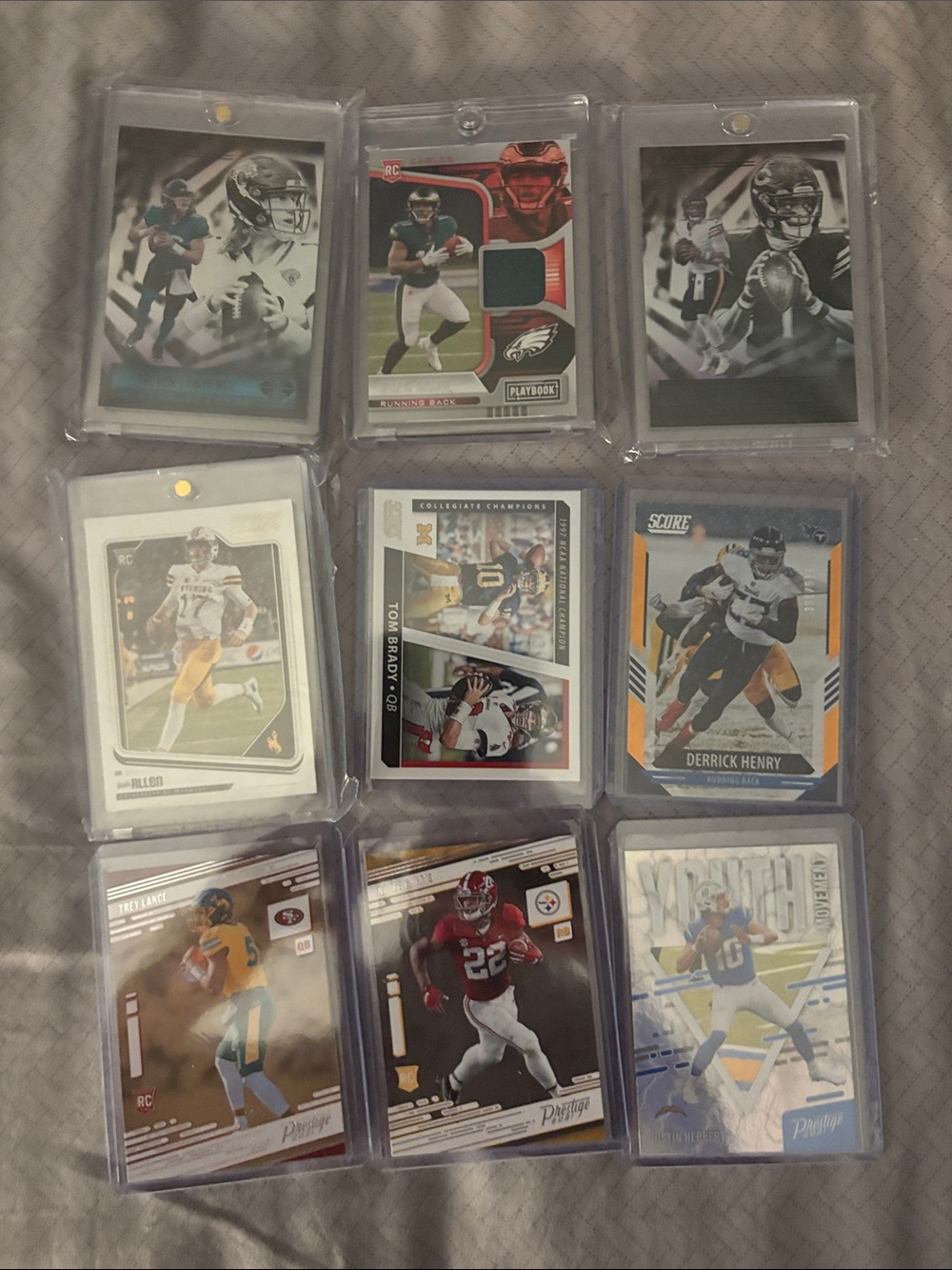 Assorted Football Trading Cards - Multicolor Collector Set